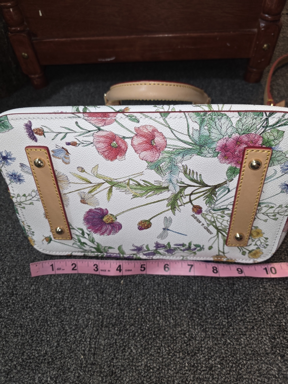NWT Dooney & Bourke Geena Botanical Collection Satchel - Picture 5 of 10